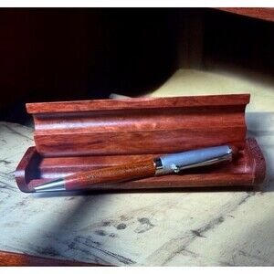 SWEDA THE NAME YOU CAN TRUST PEN WITH HOLDER "MAY I ALWAYS ASK THE QUESTIONS”